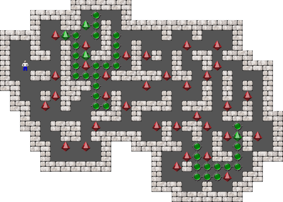 Сокобан Thinking Rabbit Arranged уровень 525
